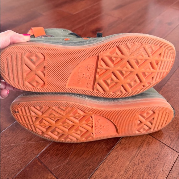 Converse Chuck Taylor All Star CX Hi stretch canvas sneakers in cargo khaki - Picture 9 of 11